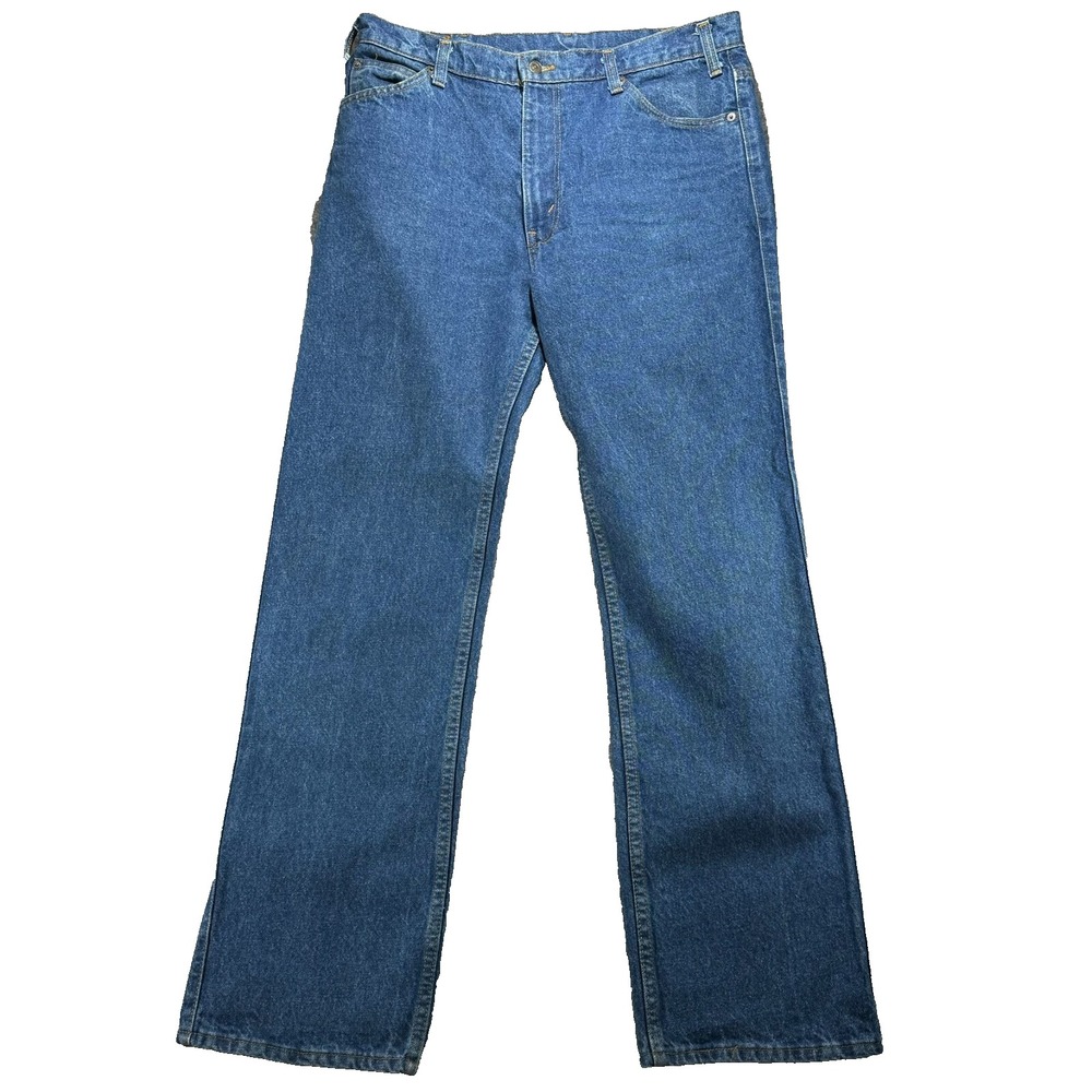 VTG Levi's 549 Jeans 36x33 USA Made Leather Patch Skosh More Room 90s Loose